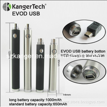 Electronic Cigarette, Bottom Designed Charging Battery (Evod USB)